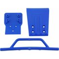 RPM Front Bumper & Skid Plate for the Traxxas Slash 4×4 80022 Blue