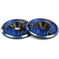 Avid Triad Wing Buttons | HD Dual Black / Blue
