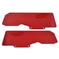 RPM Mud Guards for ARRMA 6S V5 / EXB Vehicles Red