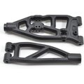 RPM Front Left A-arms for the ARRMA 6S Kraton (V5 & EXB) Svart