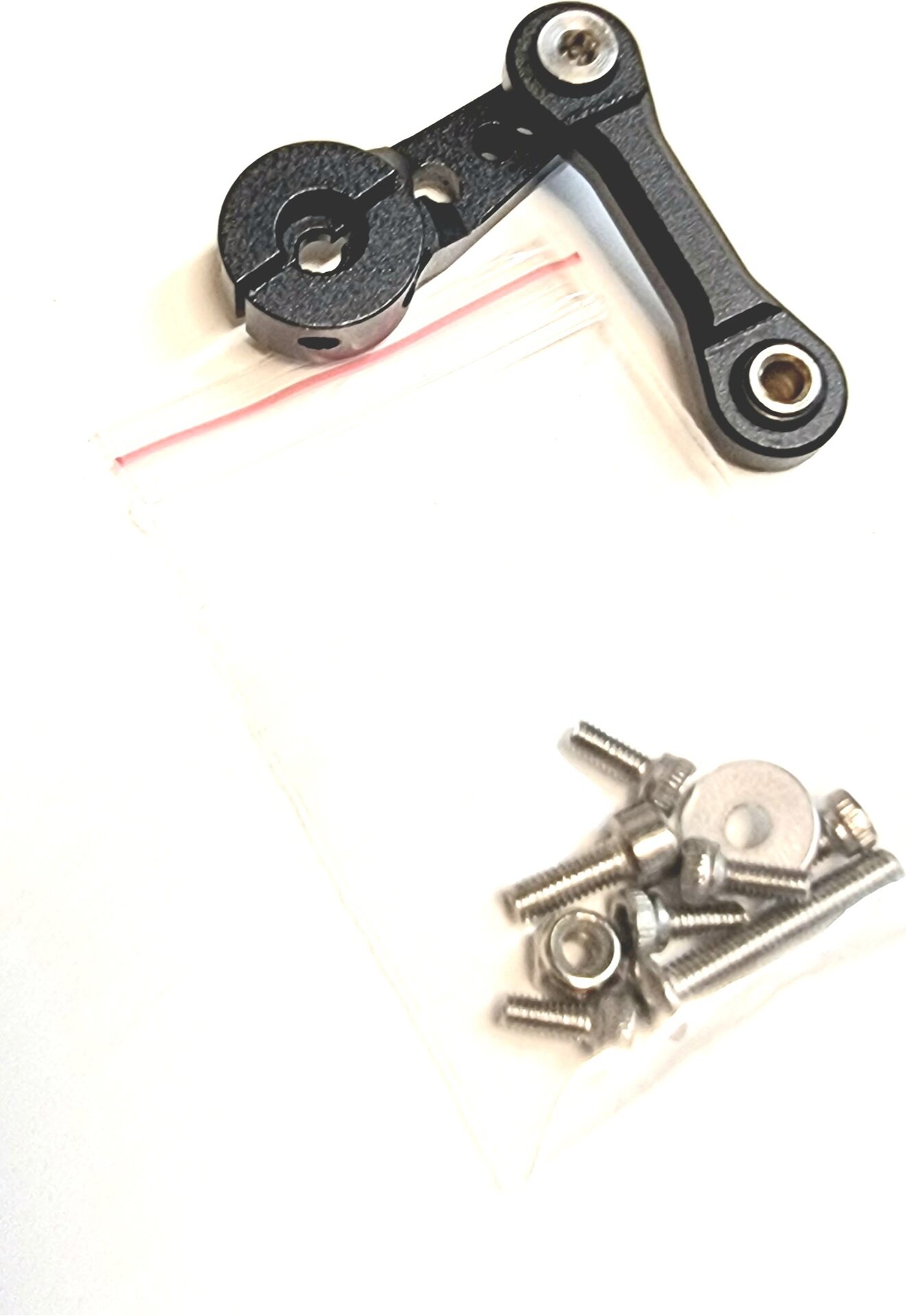 ValueRC Alumiininen 25T Servovarsi Arrma 1/8 Kraton 6S-autoihin Musta