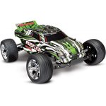 Traxxas Rustler 2WD 1/10 RTR TQ - without a battery or charger TRX37054-4 Green