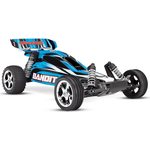 Traxxas Bandit 2WD 1/10 RTR TQ- Ilman akkua ja laturia Sininen