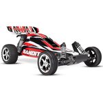 Traxxas Bandit 2WD 1/10 RTR TQ- Ilman akkua ja laturia Punainen