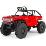 Axial 1/24 SCX24 Deadbolt 4WD Rock Crawler Brushed RTR Punane