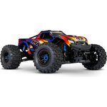 Traxxas MAXX with WideMAXX 4x4 1/10 RTR TQi TSM Keltainen