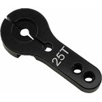 ValueRC Clamping Aluminum RC Servo Horn - 25T 35mm Musta