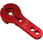 ValueRC Clamping Aluminum RC Servo Horn - 25T 35mm Röd