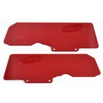 RPM Mud Guards for ARRMA 6S V5 / EXB Vehicles Punainen