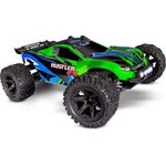 Traxxas Rustler 4X4 XL-5 1/10 TQ RTR LED with Batt/Charger Vihreä