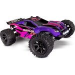 Traxxas Rustler 4X4 XL-5 1/10 TQ RTR LED with Batt/Charger Pinkki