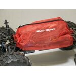 Dusty Motors Shroud cover - Traxxas WideMaxx TRX0191, (shock covers not included) Красный