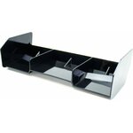 Ultimate Racing 1/8 BUGGY PLASTIC REAR WING Musta