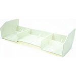 Ultimate Racing 1/8 BUGGY PLASTIC REAR WING Valkoinen
