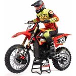 Losi 1/4 Promoto-MX Motorcycle RTR, Club MX Punainen
