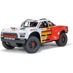 ARRMA RC MOJAVE 4X4 4S BLX 1/8 Desert Truck RTR White