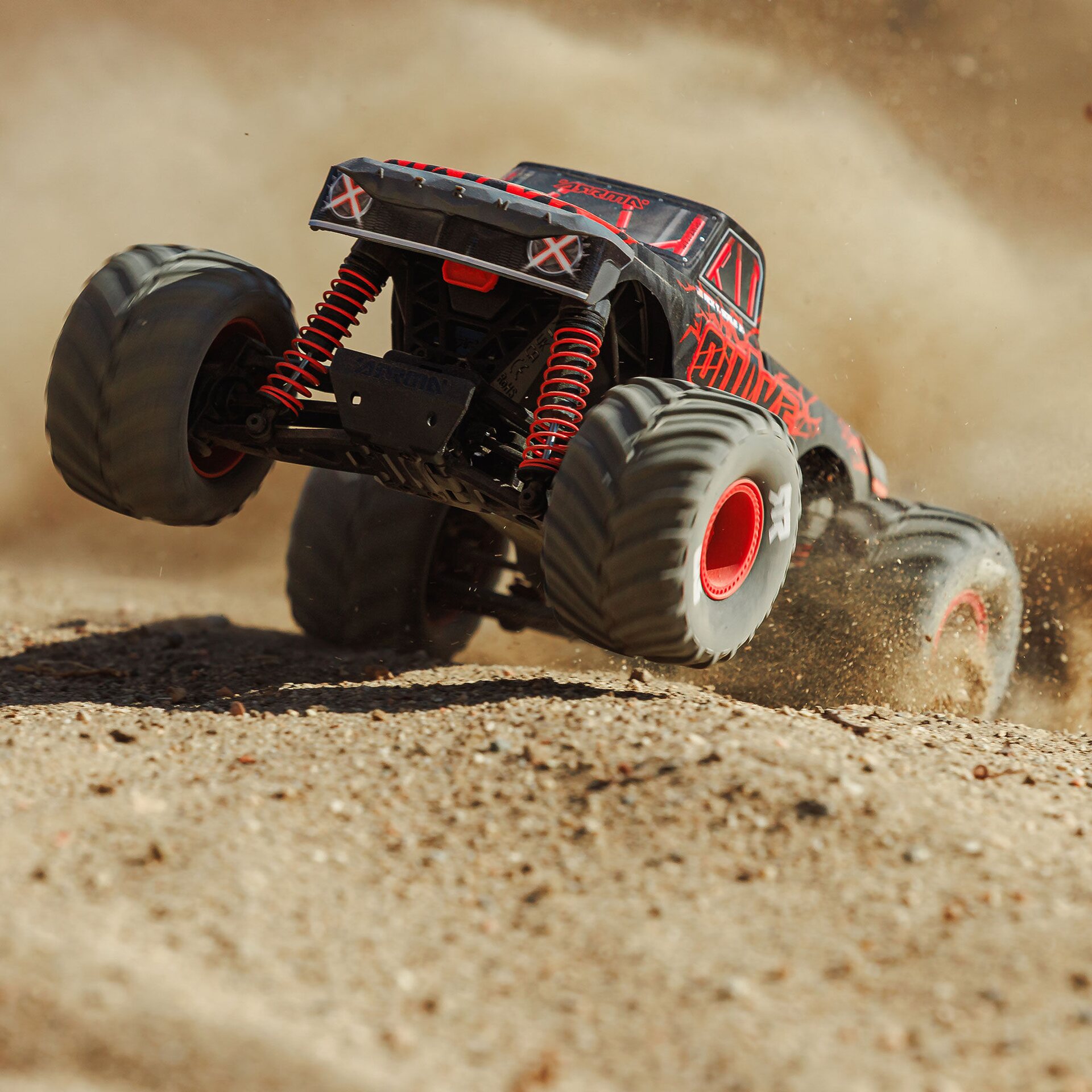 ARRMA RC ARRMA QUAKE GROM 4X4 RTR Monster Truck Punainen