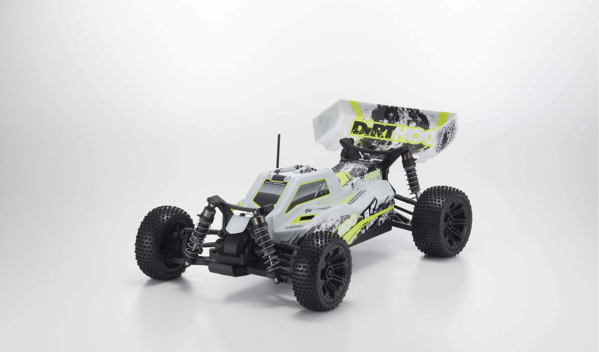 Kyosho DIRT HOG T2 EP BUGGY READYSET (KT231P) W/BATT & CHARGER Keltainen