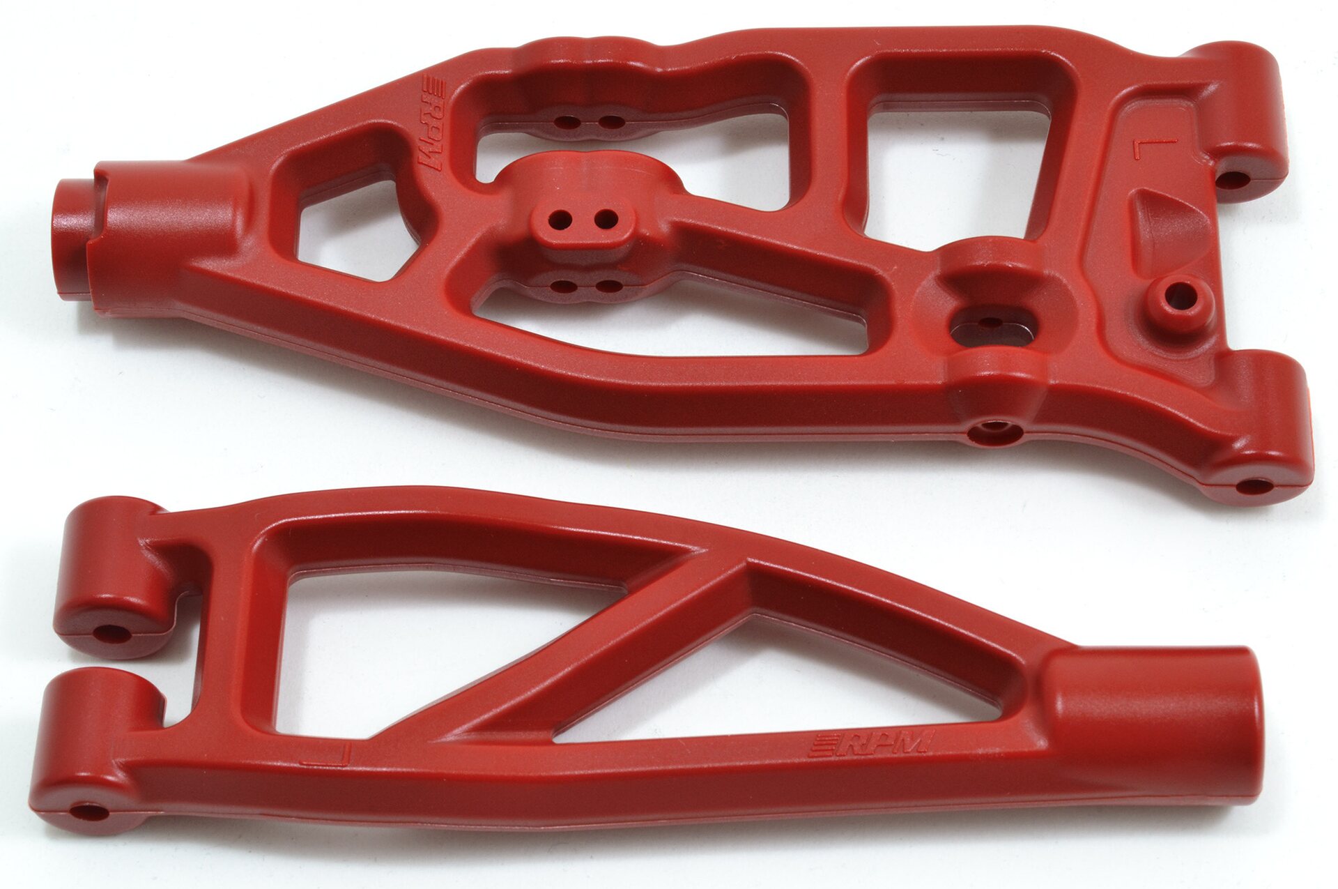 RPM Front Left A-arms for the ARRMA 6S Kraton (V5 & EXB) Punane