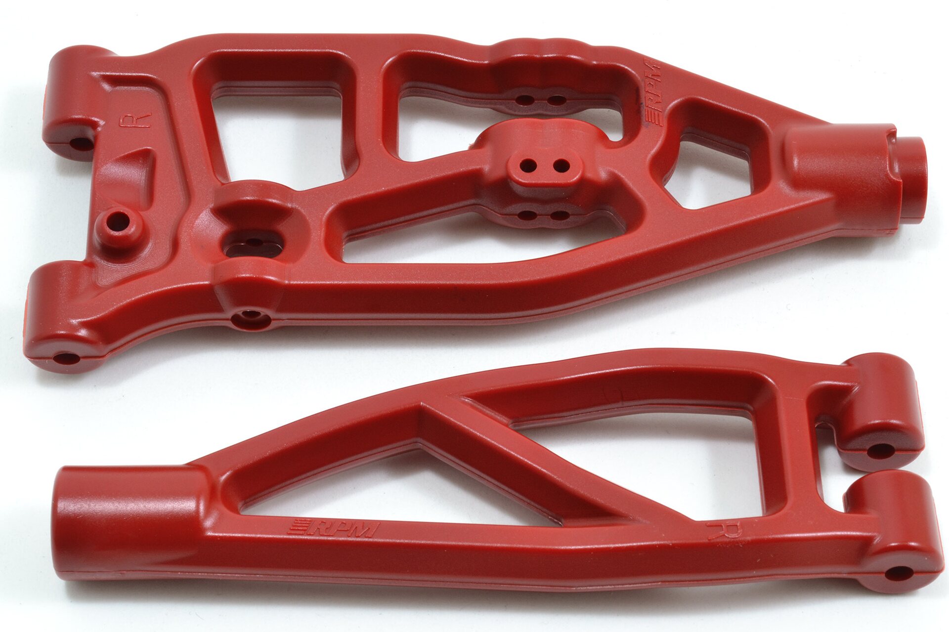 RPM Front Right A-arms for the ARRMA 6S Kraton (V5 & EXB) Röd