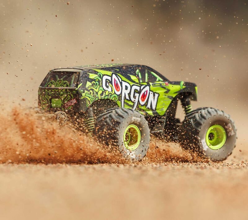 ARRMA RC GORGON GROM 4X4 RTR RC Monster Truck Keltainen