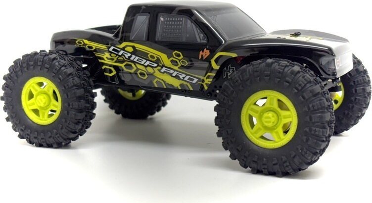 Absima 1:18 BL Crawler "CR18P PRO Juice Up" yellow RTR Keltainen
