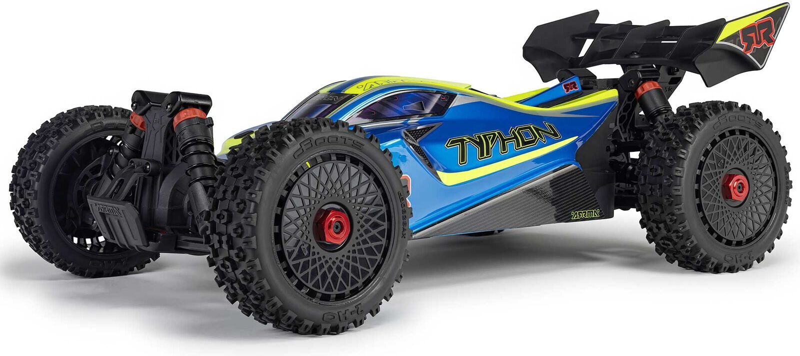 ARRMA RC 1/8 TYPHON 223S DSC 4X4 RTR Brushless Buggy Sininen