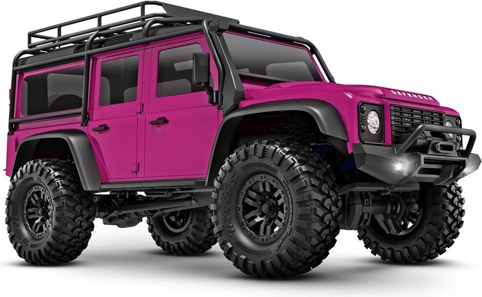 Traxxas TRX-4M 1/18 Land Rover Defender Crawler RTRTRX4M Pinkki