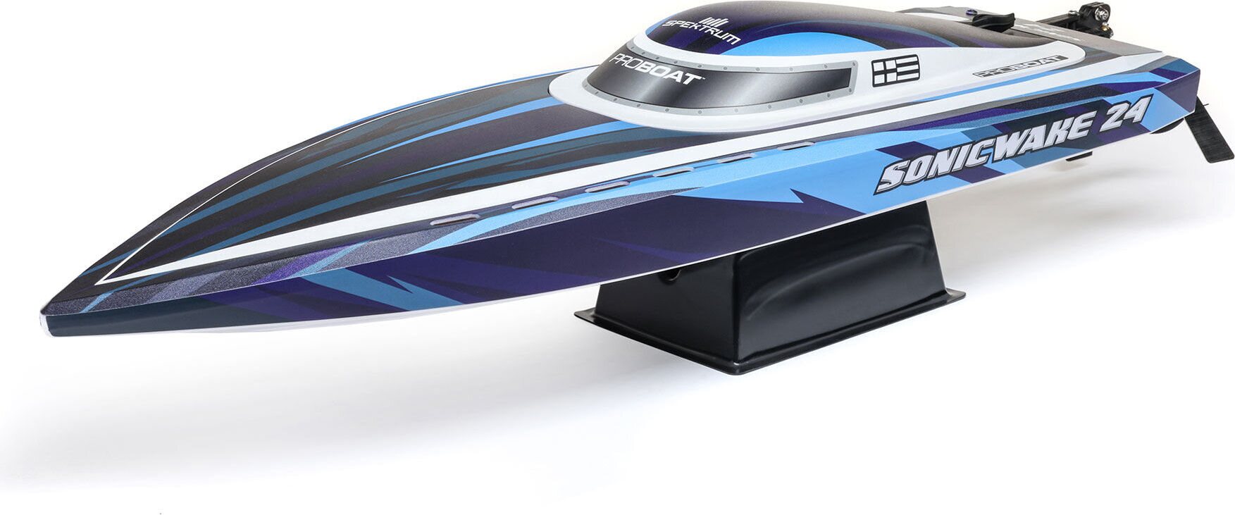 Proboat Sonicwake 24" itseoikaiseva, harjattomat sähköt (sisältää akun ja laturin) Blå