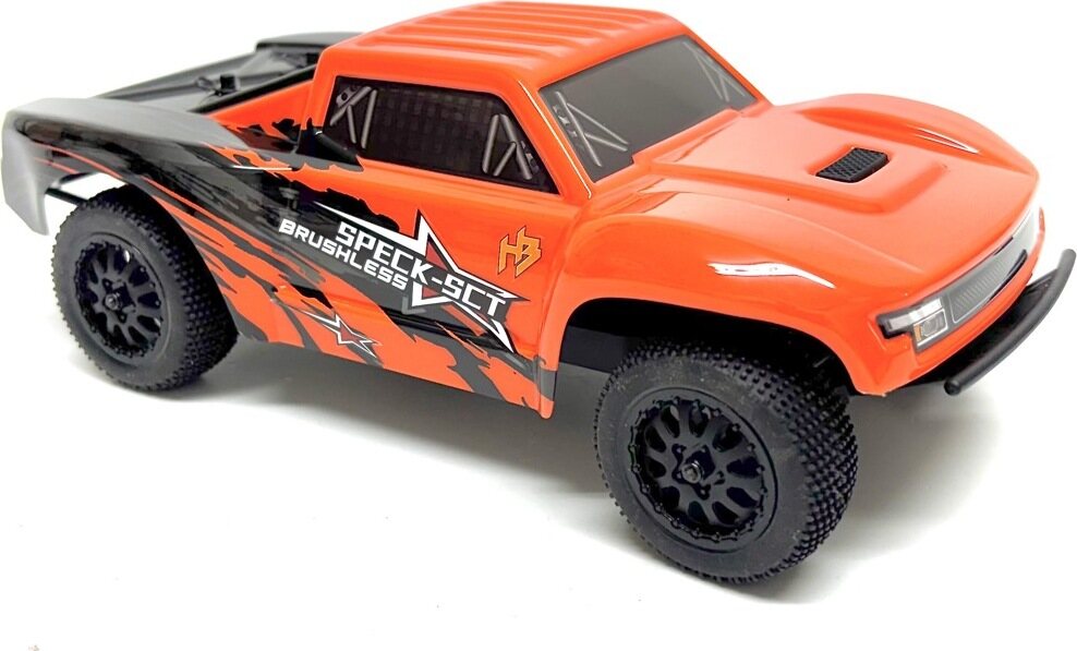 Absima 1:24 2WD Short Course Truck "Speck-SCT" brushless RTR Oranssi