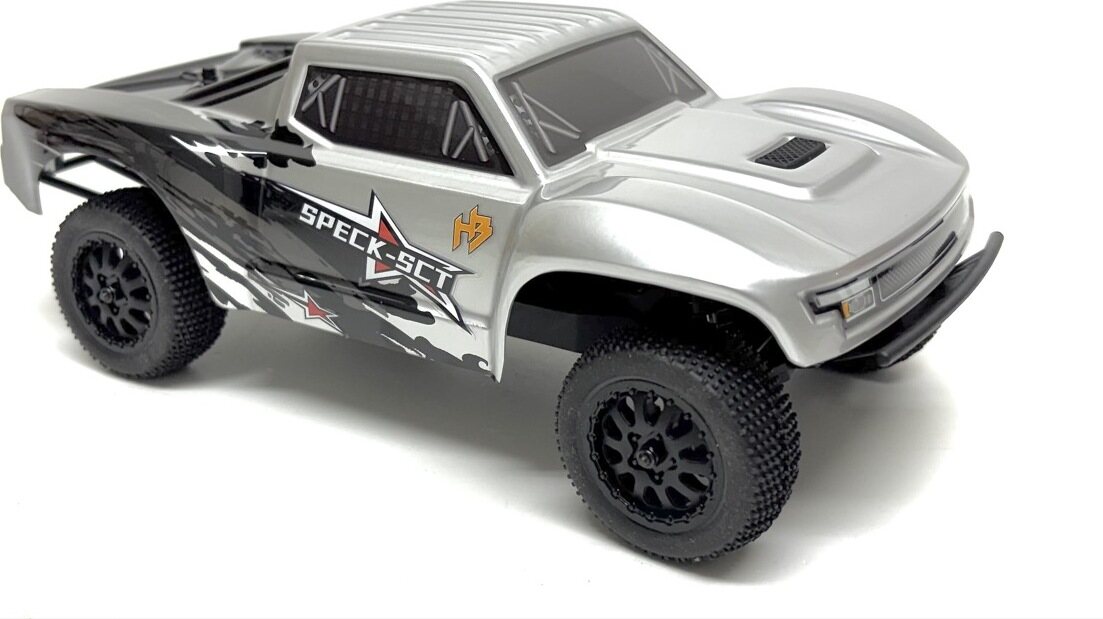 Absima 1:24 2WD Short Course Truck "Speck-SCT" RTR Harmaa