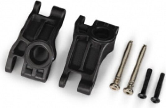 Traxxas Carrier Stub Axle EHD (Pair) (for Upgrade Kit #9180/9181/9182) 2WD Black