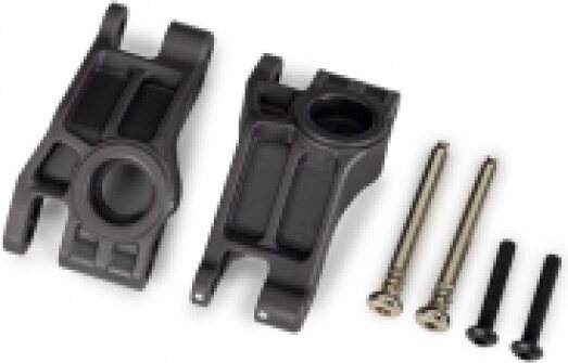 Traxxas Carrier Stub Axle EHD (Pair) (for Upgrade Kit #9180/9181/9182) 2WD Grey
