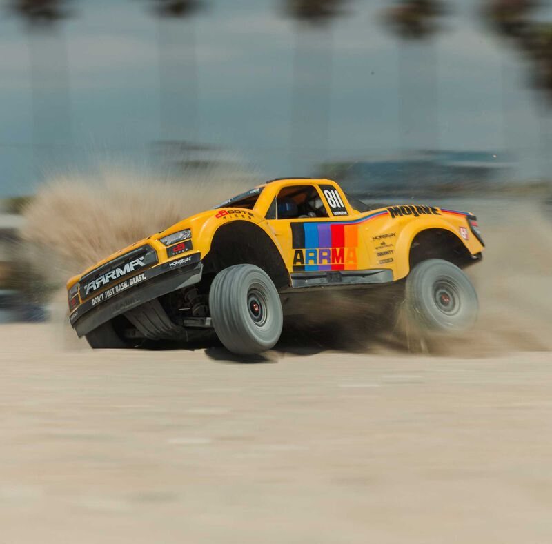 ARRMA RC 1/7 MOJAVE 6S Yellow