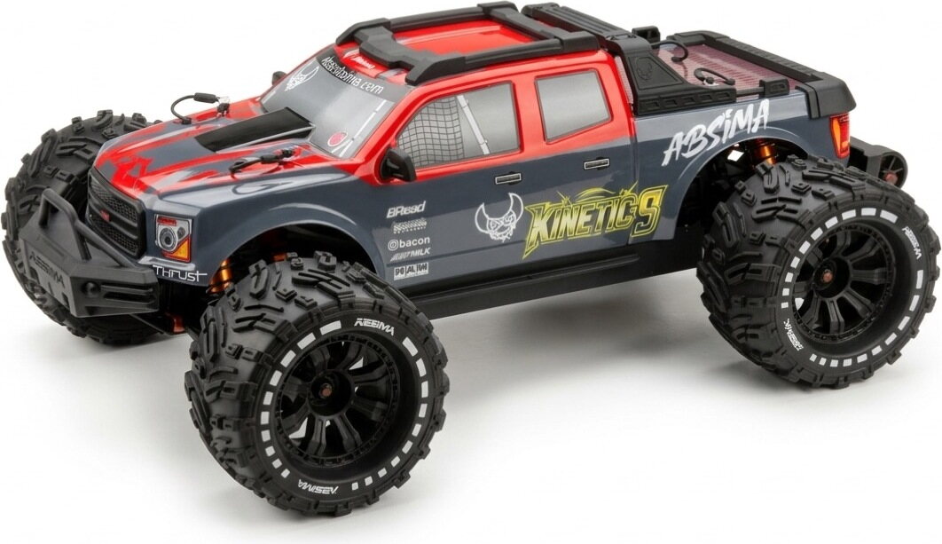 Absima KINETIC-9 4WD Monster Truck 1:9 RTR BL/4S Red