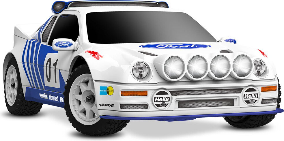 Traxxas Traxxas Mini Rally Ford RS200 VXL RTR White