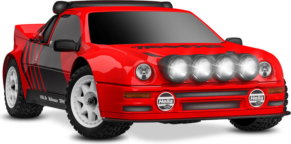 Traxxas Traxxas Mini Rally Ford RS200 VXL RTR Punainen