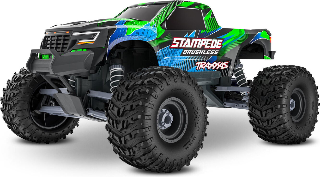 Traxxas Stampede 2WD 1/10 HD VX3 BL 3S RTR Green