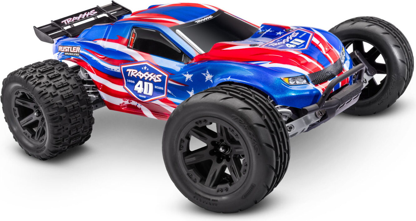 Traxxas Rustler 2WD VX3 Brushless 40th edition