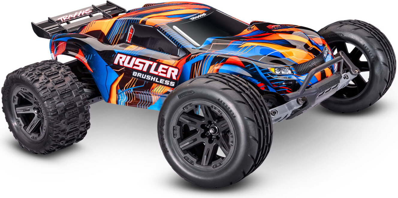 Traxxas Rustler 2WD VX3 Brushless Orange