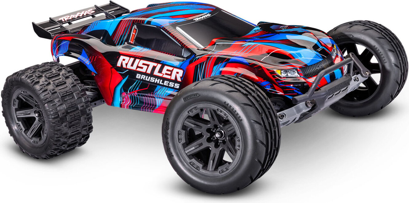 Traxxas Rustler 2WD VX3 Brushless Red