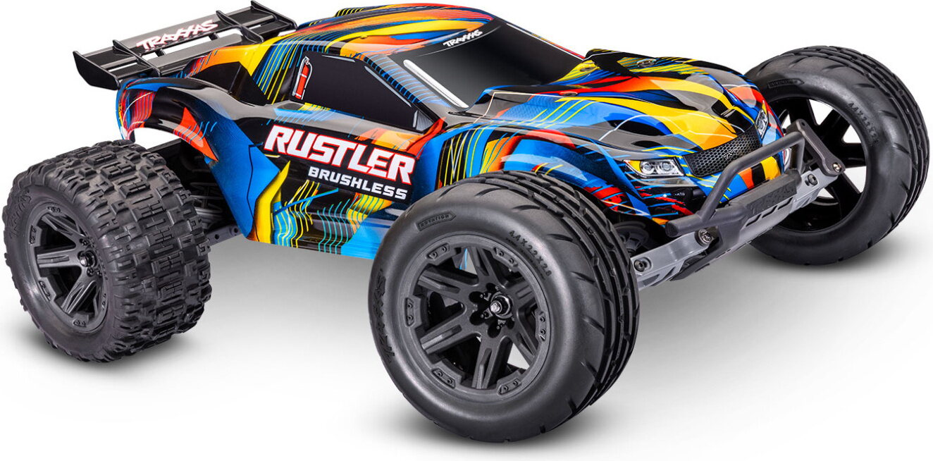 Traxxas Rustler 2WD VX3 Brushless Yellow