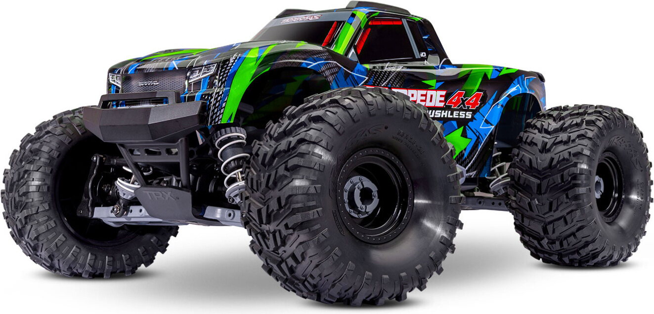 Traxxas Stampede 4x4 EHD VX3 Brushless RTR Grön