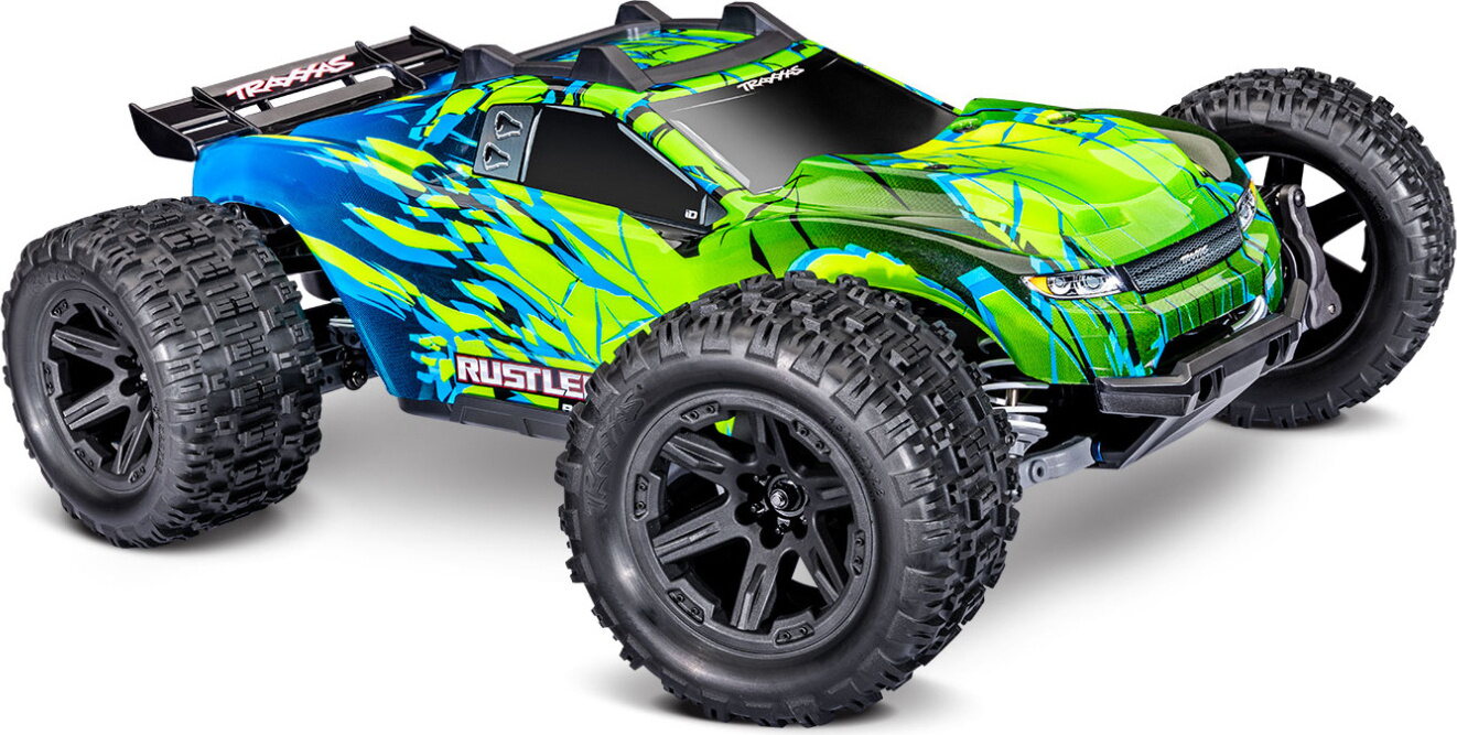 Traxxas Rustler 4x4 VX3 Stadium Truck Vihreä