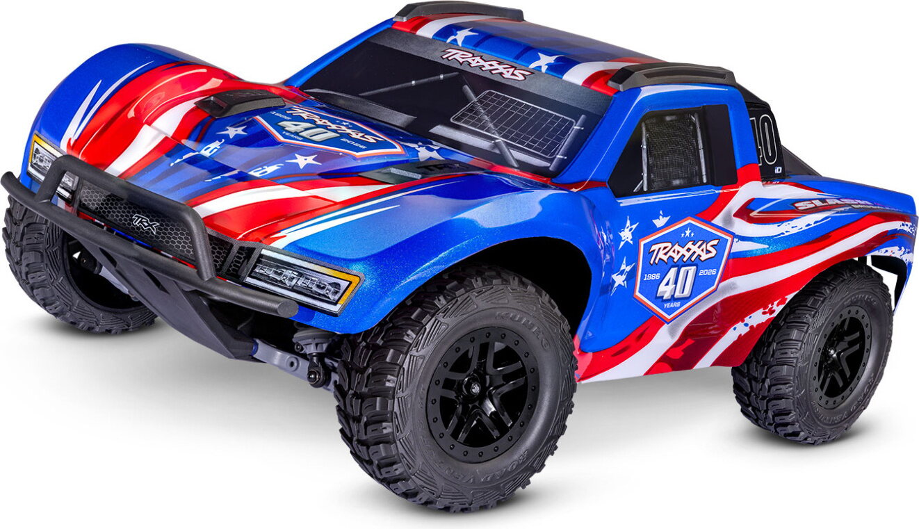 Traxxas Slash 4x4 VX3 Short Course Truck 40TH Edition