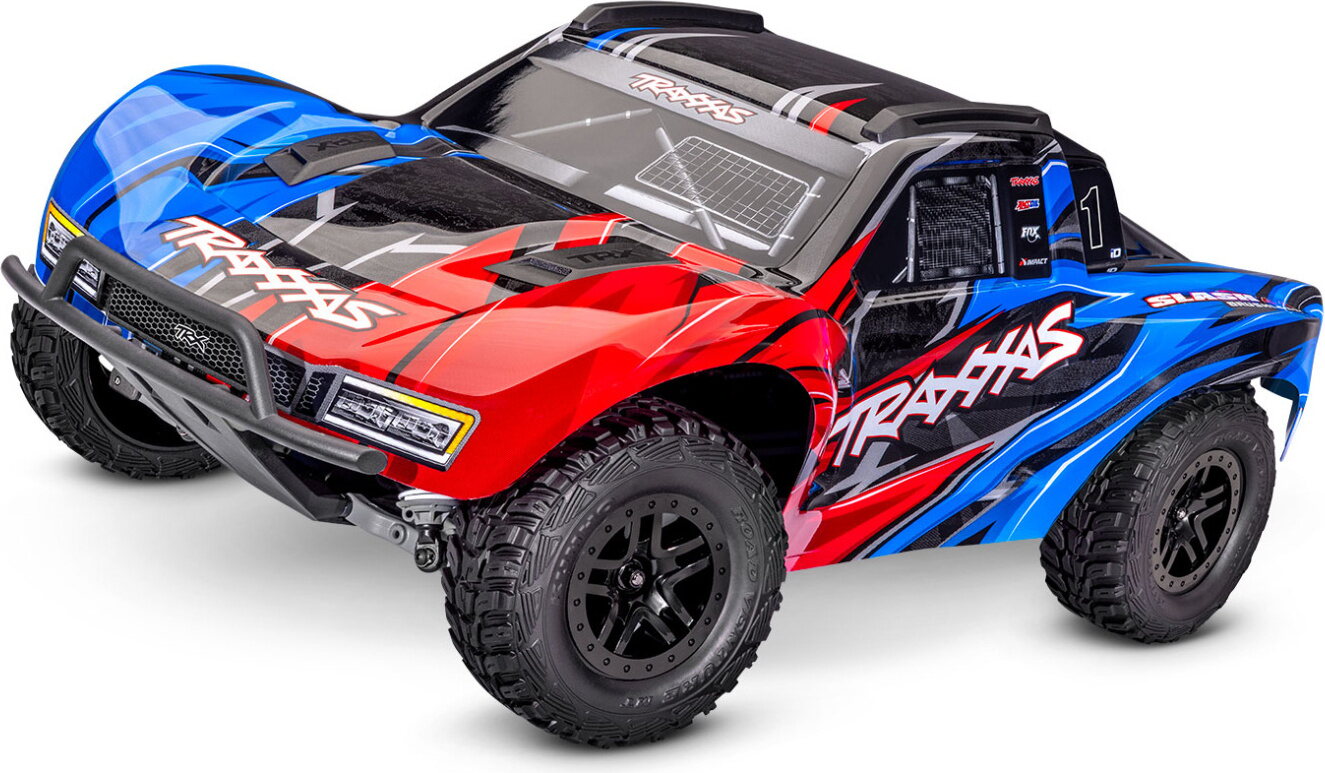 Traxxas Slash 4x4 VX3 Short Course Truck Punainen