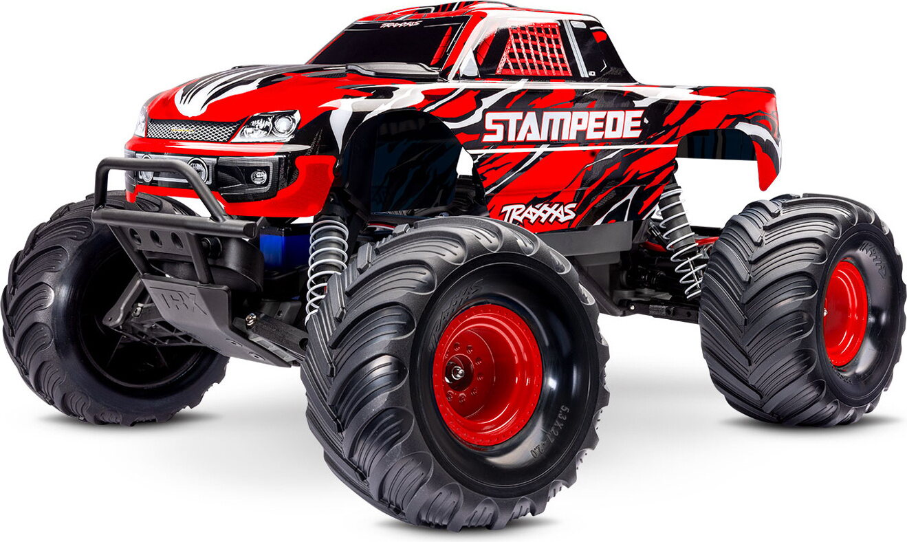 Traxxas Stampede 2WD RTR (Mukana akku ja laturi) Röd