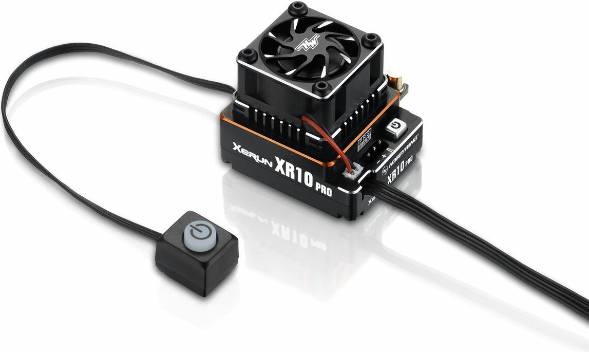 Hobbywing Xerun XR10 Pro G2 Brushless ESC Black 160A, 2s LiPo Orange