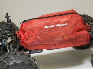 Dusty Motors Traxxas Slash 2WD LCG Chassis Protective Cover Red