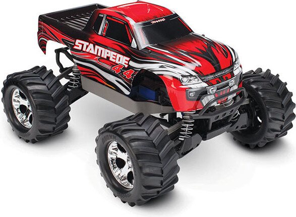 Traxxas Stampede 4x4 1/10 RTR TQ Punainen